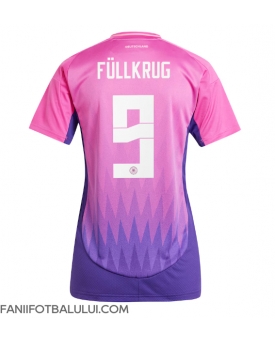 Germania Niclas Fullkrug #9 Echipament de Fotbal Replică European 2024 Femei Deplasare